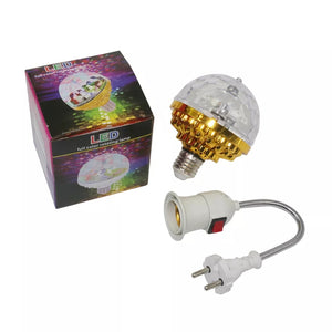 1 Pcs Party Stage Light Colorful Little Magic Ball LED Home KTV Atmosphere Light Mini Rotating Effect Bar DJ Light