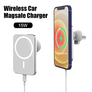 MagSafe Wireless Car Charger Mount for iphone 12/ 12 mini/ 12 pro / 12 pro max & iphone 13/ 13 mini/ 13 pro/ 13 pro max