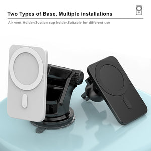 MagSafe Wireless Car Charger Mount for iphone 12/ 12 mini/ 12 pro / 12 pro max & iphone 13/ 13 mini/ 13 pro/ 13 pro max